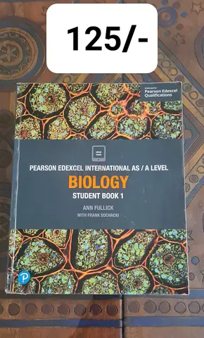 Pearson Edexcel International AS/A Level Biology Student Book 1 - Used
