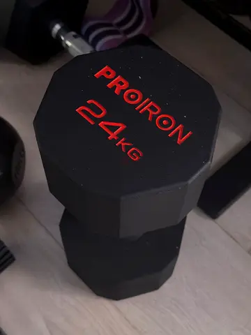 24 KG Proiron Dumbbell