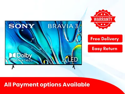 Sony 65 Inch Tv | BRAVIA 3 | 4K Smart Google TV | 4K Processor X1 Warranty | New | 2024 | 65S30