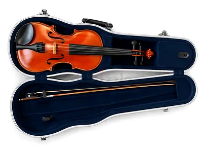 This is the real instrument Yamaha V3 4/4 Acoustic Violin Outfit (2024 Model) – Near Mint Condition!