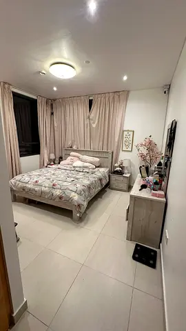 bed and furniture