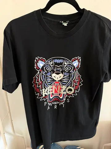 KENZO Tiger T-Shirt Black – Good Condition