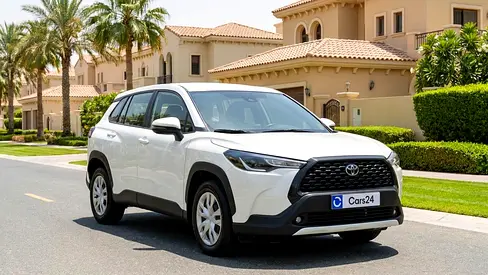 AED 1,050/m | 0 DP | Free 3 Months Warranty | Service History | TOYOTA COROLLA CROSS 2024