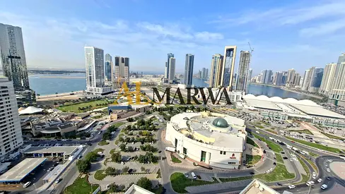 Huge size 3BHK with sea view and maidroom, balcony and built-in wardrobe
