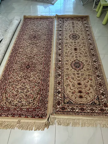 BUY ONE GET ONE FREE - Traditional Persian-Style Runner Rugs 260x80 cms