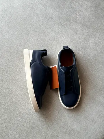 Zegna Triple Stich Sneakers - (SUPER MASTER QUALITY)