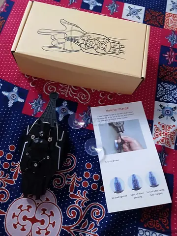 Spider-man web shooter very power full with extra sucker and gloves