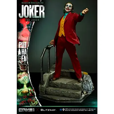 Prime 1 Studio Blitzway Joker Museum Masterline Statue - 1/3 Scale Diorama