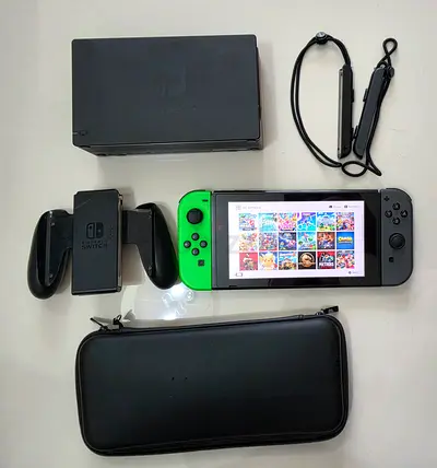 Modded Nintendo Switch 256GB full of games, you can install games for free