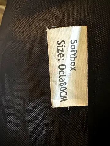 Octagonal 80cm Softbox for Studio Lighting - Good Condition