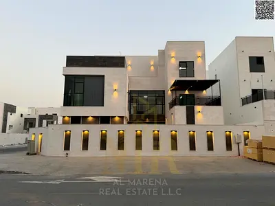فرصة سكنية واستثمارية | تملك فيلا فاخرة بالحليو 2 عجمان 6 غرف ماستر بمصعد ومسبح خاص | بسعر تنافسي شامل التسجيل والتمليك والكهربا و المياه و المكيفات
