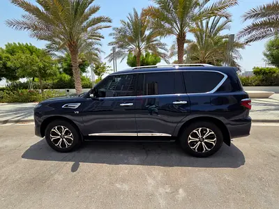 2023 Nissan Patrol LE Titanium 5.6 V8 | 48,000 KM | Nissan Warranty | Full Al Masaood Service Histor