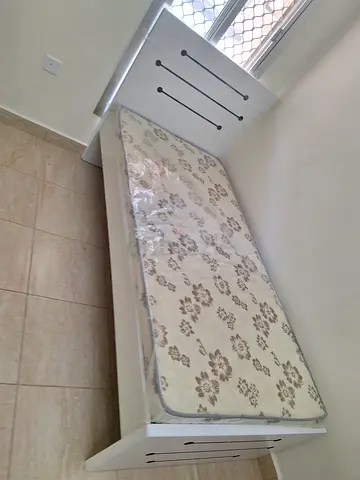 BRAND NEW SINGLE BED WITH MATTRESS AVAILABLE