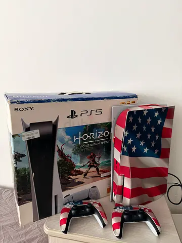 PlayStation 5 with box