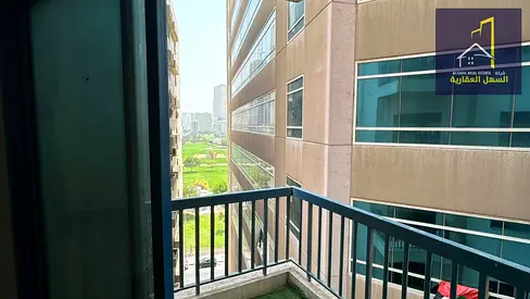 For Annual Rent in Atlas Tower – Al Majaz 2 A well-maintained apartment consisting of two bedrooms, a living room, and two bathrooms, with