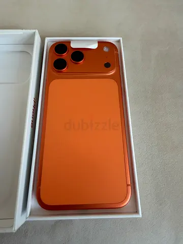 iPhone (orange) in box - new never used