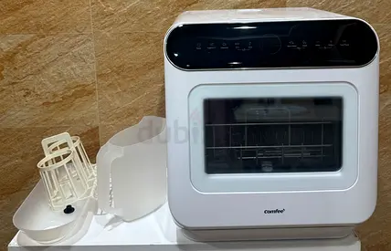 Compact countertop dishwasher - like new, includes accessories