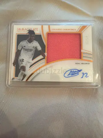 Eduardo camavinga patch autograph 27/57