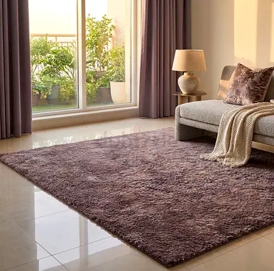 Carper for sales 170x240cm Color: Greyish Purple (or Soft Mauve)