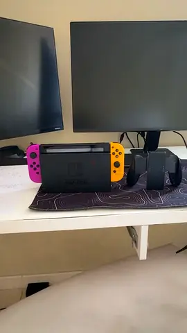 Nintendo Switch Console (Model HAC-001) with Custom Joy-Cons