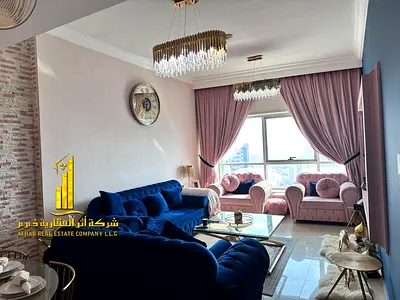 ✨ Luxury apartment for monthly rent, two bedroom and a hall with an open view, fully furnished with elegant furniture and a fully equipped kitchen