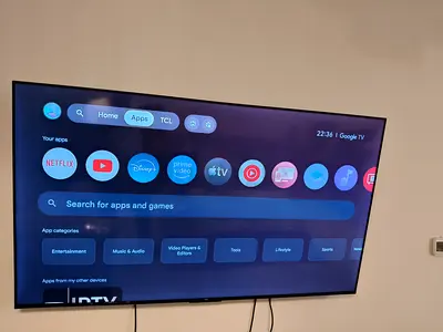 65-inch Smart LED TV - Google TV, Good Condition
