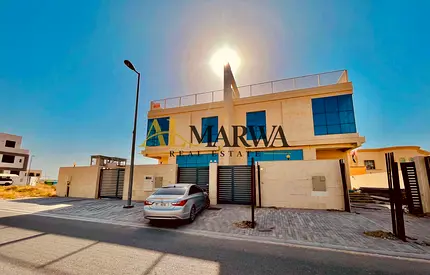 Brand New 5BHK Luxury Villa for Rent in Al Hoshi | Spacious 6500 Sq Ft Home with 7 Washrooms, Maid Room, Modern Finishes, Bright Interiors,