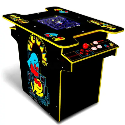 Arcade 1up Pac-Man Cocktail Arcade Table — Two-Player Retro Cabinet