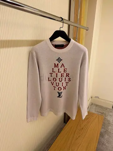 Louis vuitton short Sleeved Signature Crewneck