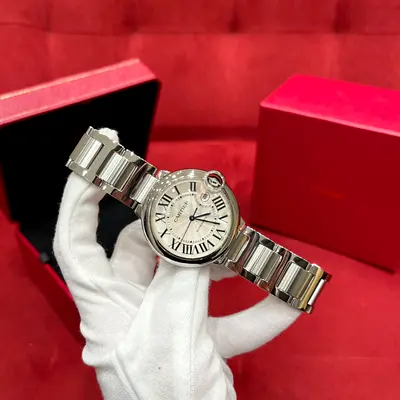 stainless steel Ballon Bleu de Cartier Super master quality Swiss mission from Switzerland, automati