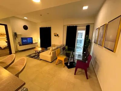 LOOKING FOR A CHILL MALE FLATMATE - Fully Furnished 1BR with PS5, 2 Balconies, 2 Bathrooms | AED3500