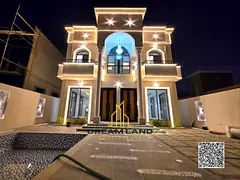 Own a luxurious, classic-designed two-story villa with a rooftop terrace and a 5000 sq ft swimming p