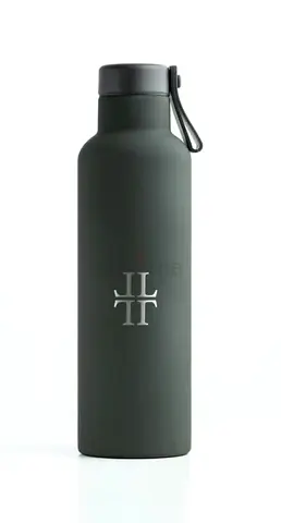 Matte Olive Stainless Steel Sports Water Bottle - 750ml