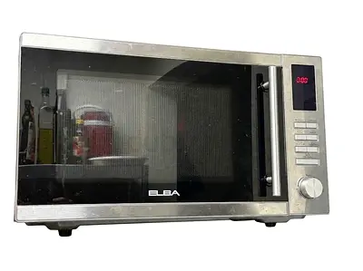 Elba Stainless Steel Microwave Oven - Good Working Condition