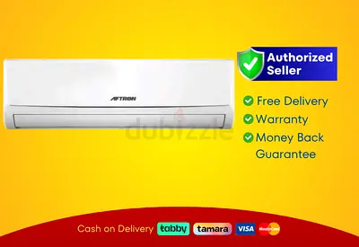 Air Conditioner 2.5 Ton Piston Split Aftron | Brand New |  Warranty | FREE  Delivery