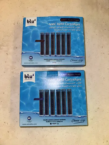 Blu Shower Filter NMC Refill Cartridges - 11 Cartridges (NEW)