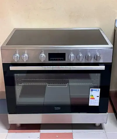 New model Beko Electric Cooker 5 Burner 90 cm freestanding