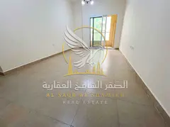 One bedroom apartment with living room for annual rent in Al Butina with balcony open view 12 paymen