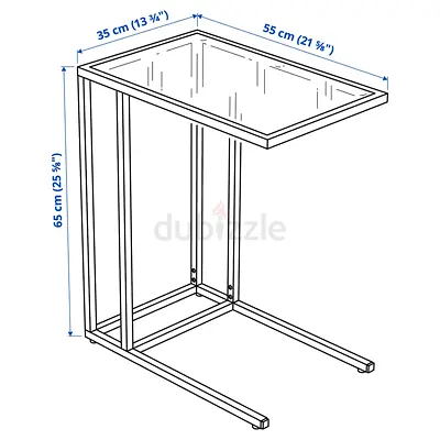 Ikea VITTSJO side tables