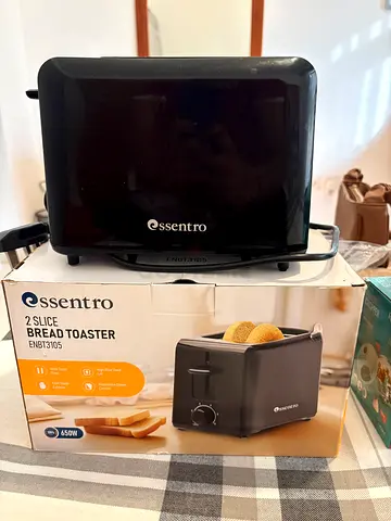 Essentro 2 Slice Bread Toaster