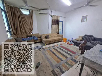 شقة غرفة وصالة للبيع في أبراج الخور بإطلالة مفتوحة