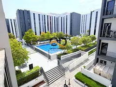 Pool View 1BHK Apartment with 2 bath in Al Jada Link building