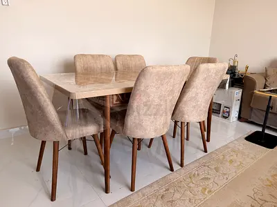 Dinning table set for sale - 6 chairs