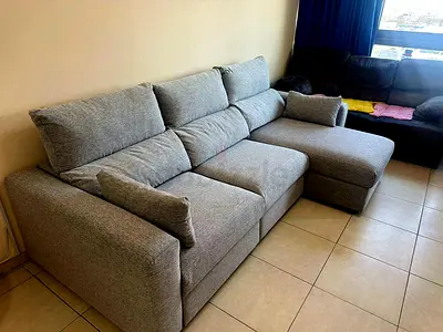 Top Quality ikea Eskilstuna L shape sofa bed with storage