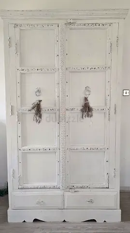 French provincial antique wardrobe