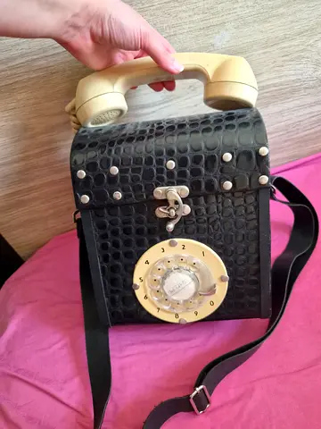 Retro (Vintage design) Telephone Shoulder/Hand Bag