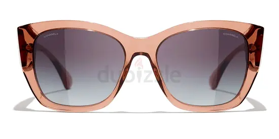 Light Pink Cat-Eye Women's Sunglasses - Gradient Lenses