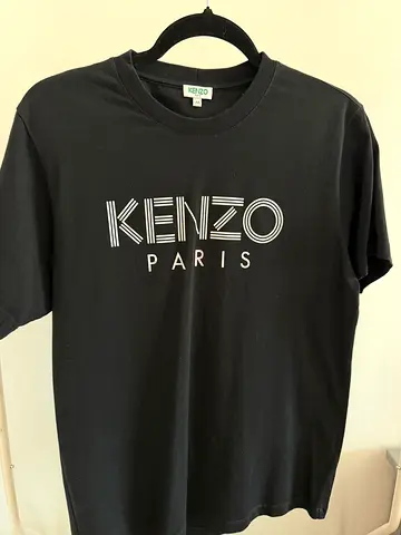 KENZO Paris Black T-Shirt – Size M – Very Good Condition