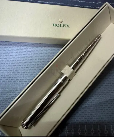 Rolex branded metal ballpoint pen in original box -