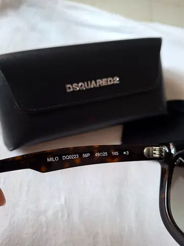 Dsquared2 Milo Sunglasses with Case - Tortoiseshell